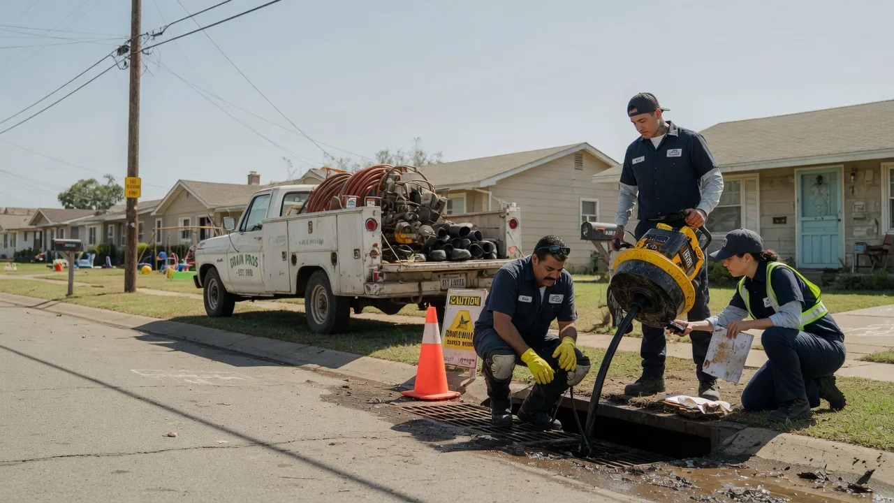 Drain Cleaning in Fifty Six, AR near me